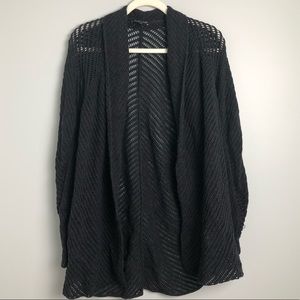 Eileen Fisher 100% Merino Wool Fishnet Cardigan